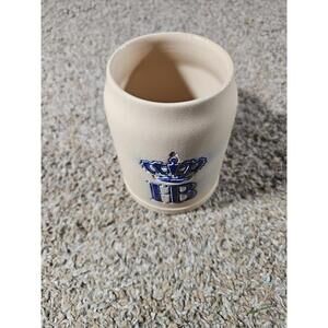 HB Beer Stein Cup Mug Hofbrauhaus Munchen Stoneware Ceramic Vintage 0.5L